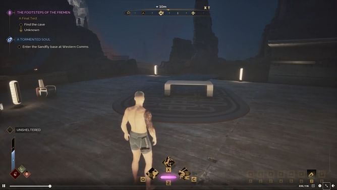Dune Awakening player makes totally-safe Shai-hulud summoning altar with oddly specific bug
