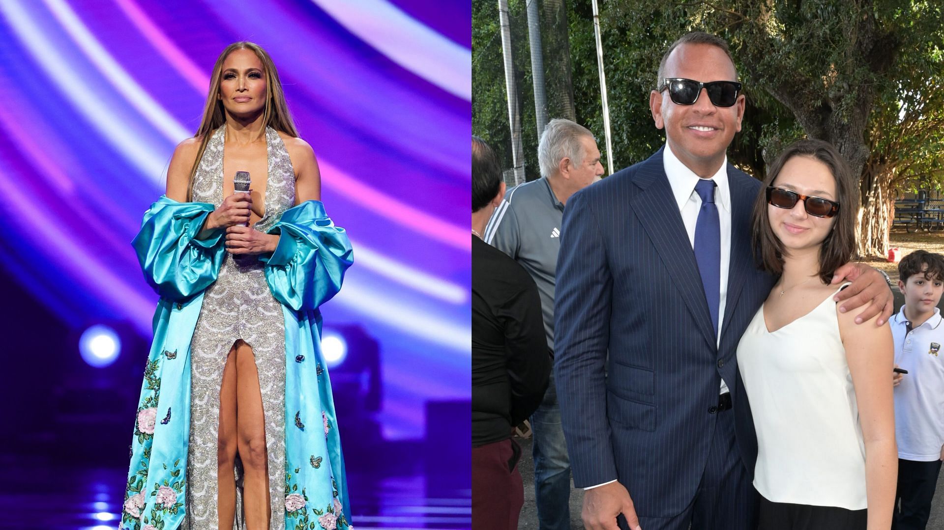 Jennifer Lopez reacts to Alex Rodriguez&rsquo;s daughter Natasha&rsquo;s stunning vocal transformation (Image source - Getty)