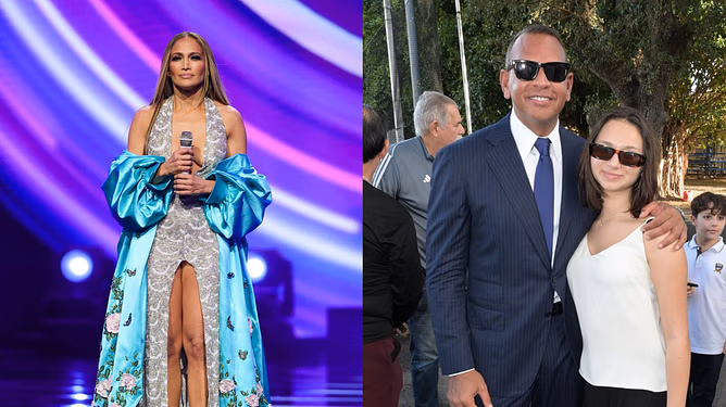 Jennifer Lopez reacts to Alex Rodriguez’s daughter Natasha’s stunning vocal transformation