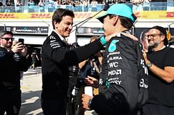"Toto seriously, sign the contract": Fans react as George Russell secures pole position for the F1 Canadian GP