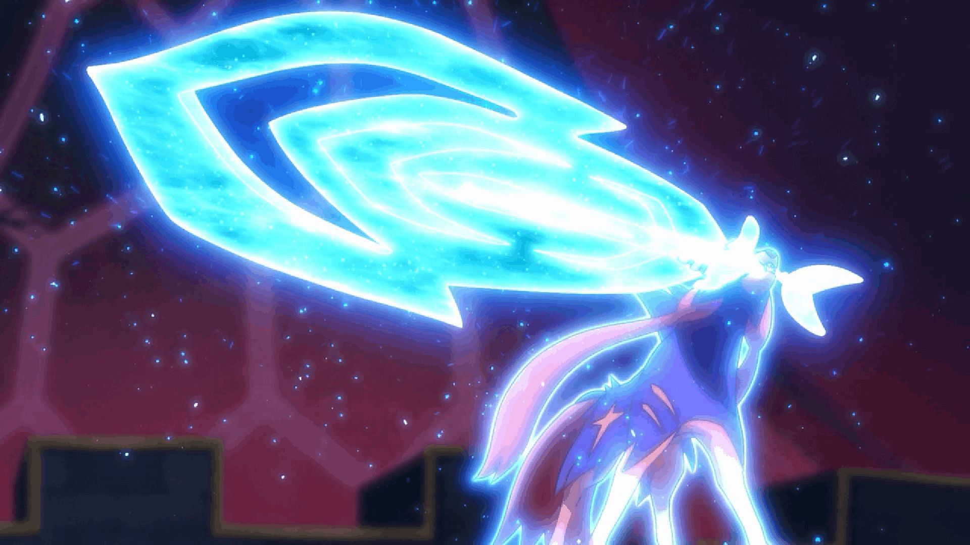 Crowned Sword Zacian with Behemoth Blade in Pokemon GO