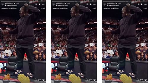 Carlito reacts to Killings' promo on social media. [Image credit: Carlito on Instagram]