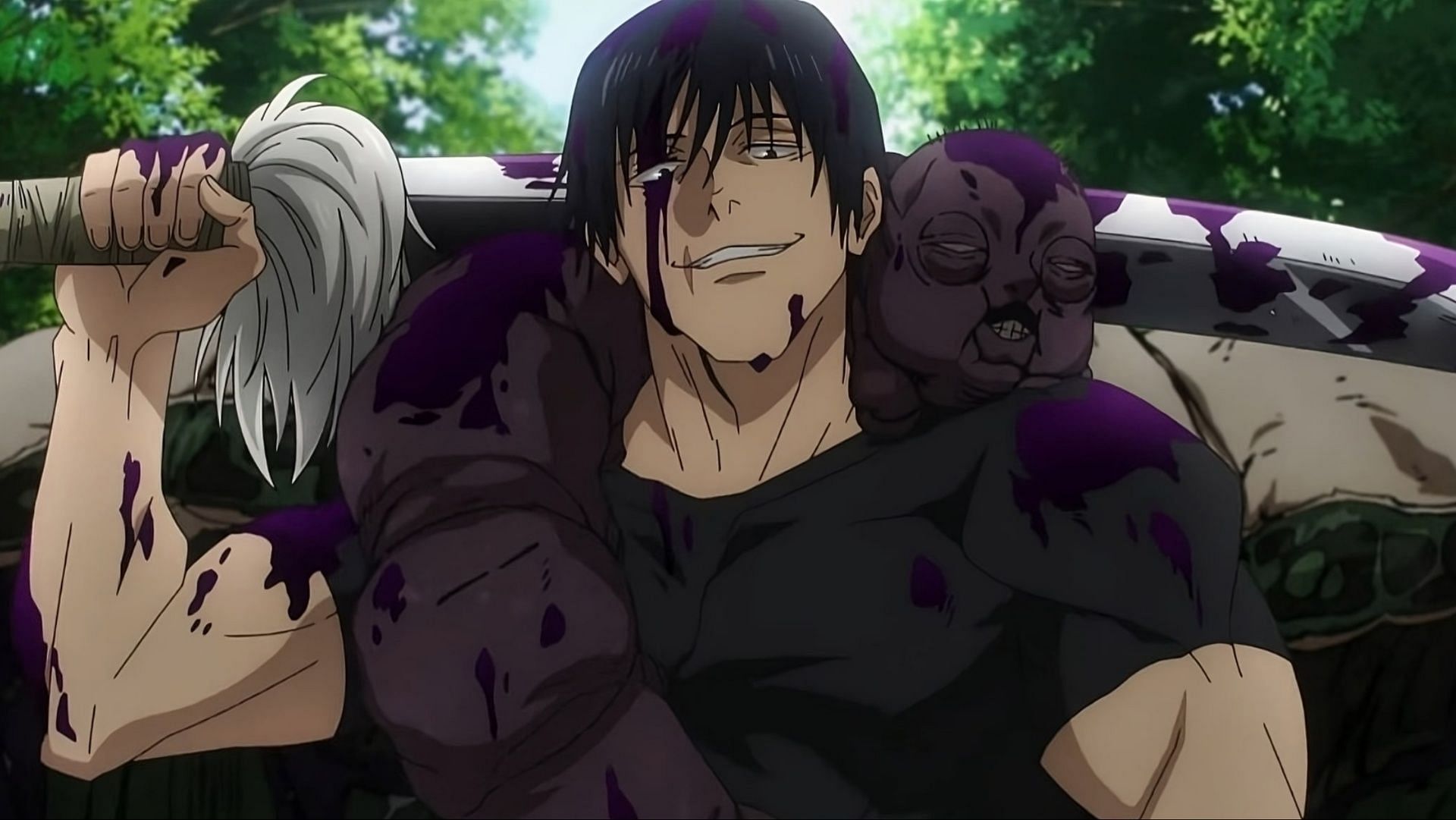 Toji is one of the anime characters like Akaza from Demon Slayer (Image via Mappa)