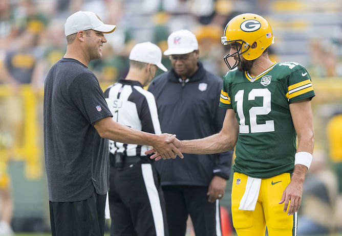 Ben Roethlisberger makes feelings known on Aaron Rodgers chasing his all-time passing record at Steelers