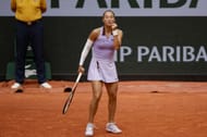 Zheng Qinwen at the French Open 2025. (Photo: Getty)