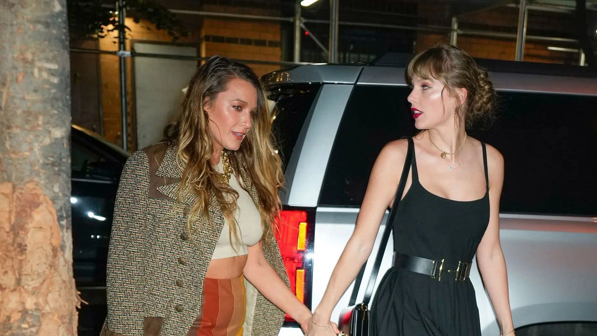 Blake Lively and Taylor Swift: Image via Getty Images