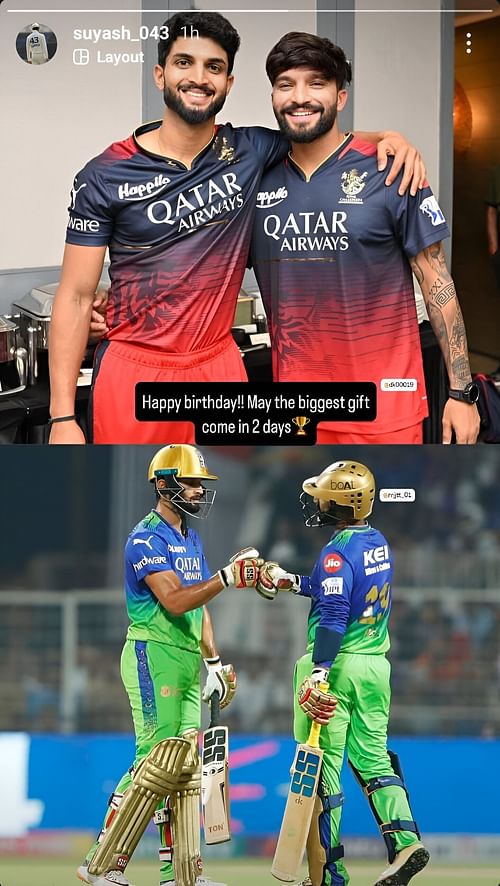 Screenshot of Suyash Prabhudessai's Instagram story - Source: Suyash Prabhudessai/IG