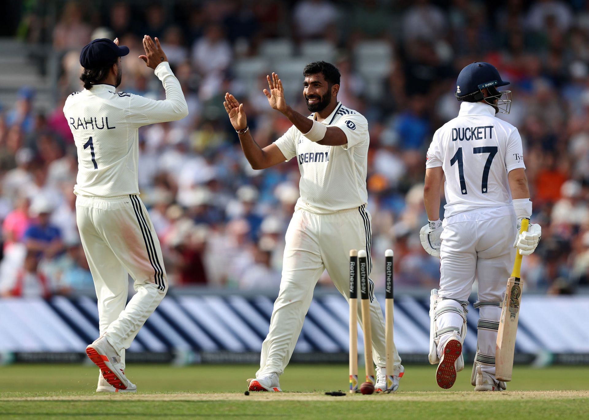 England v India - 1st Rothesay Test Match: Day Two - Source: Getty
