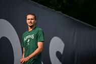 Alexander Zverev at the Boss Open 2025. (Photo: Getty)