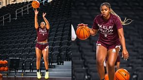 Deion Sanders’ daughter Shelomi Sanders reacts after winning Bulldog of the Week honor from Alabama A&M
