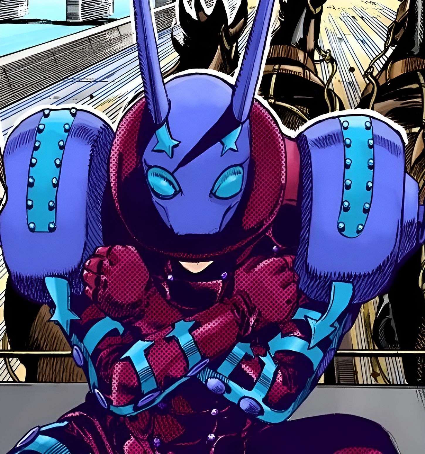 It&#039;s going to be a peculiar Stand in the Steel Ball Run anime (Image via Shueisha).