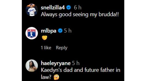 Haeley's reaction via Instagram/@snellzilla4