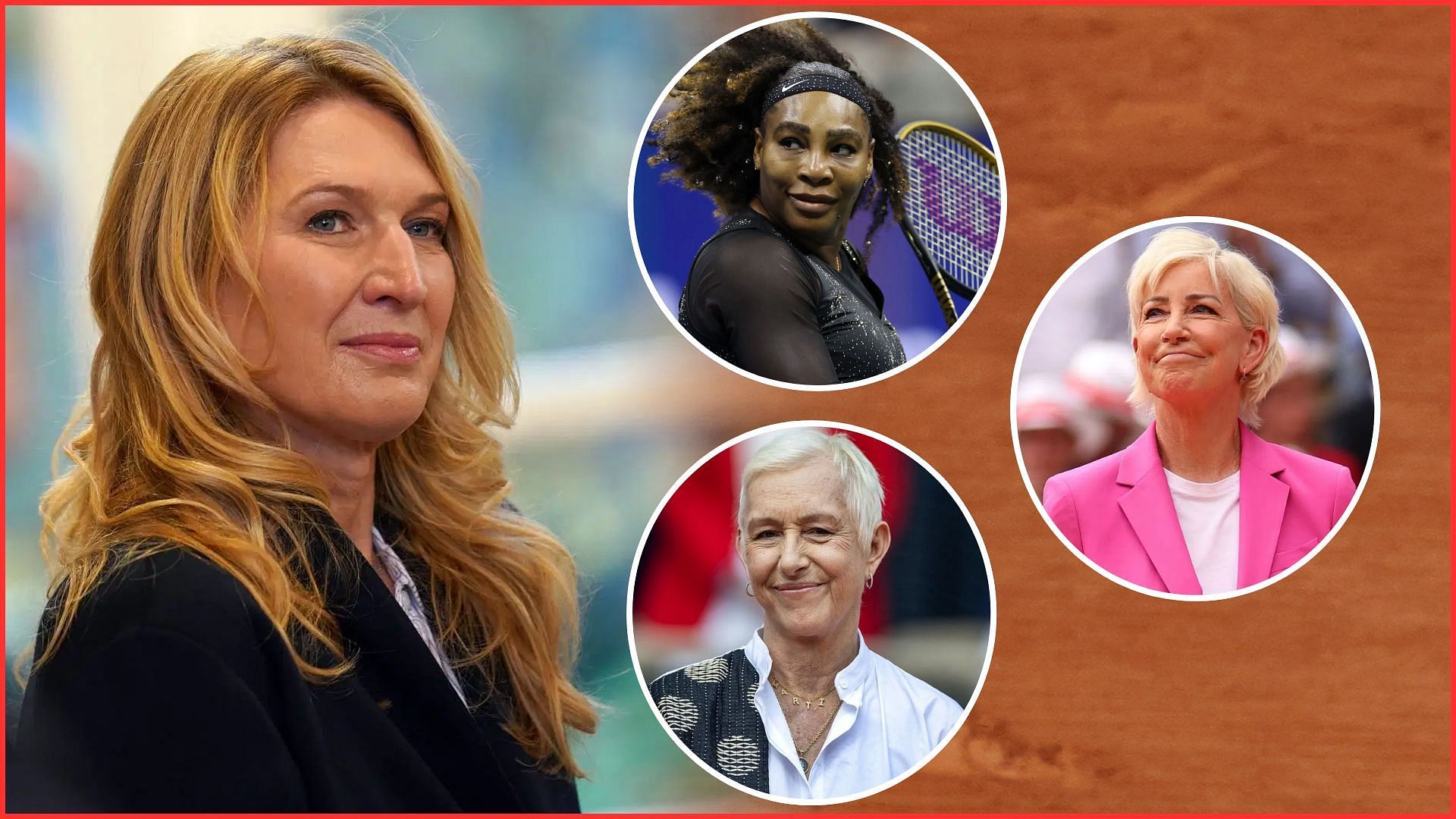 Steffi Graf snubbed in top 3 women