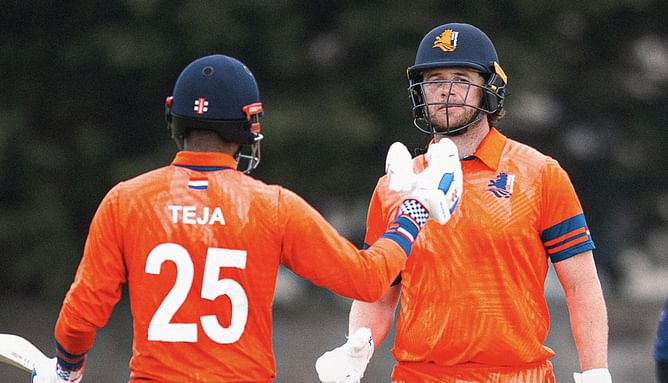 Netherlands register third-highest successful chase in ODIs as Max O'Dowd's 158* outshines George Munsey's 191