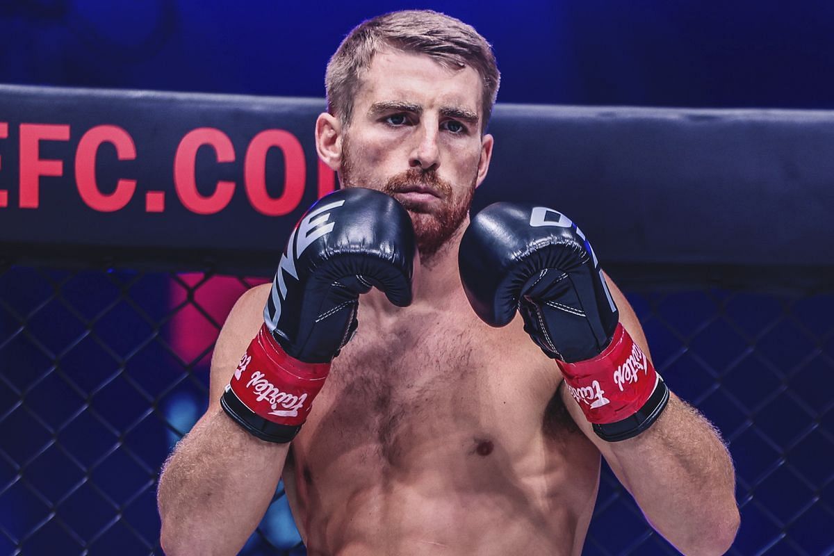Jonathan Haggerty shares the hardest hitter he has faced in his career. -- Photo by ONE Championship