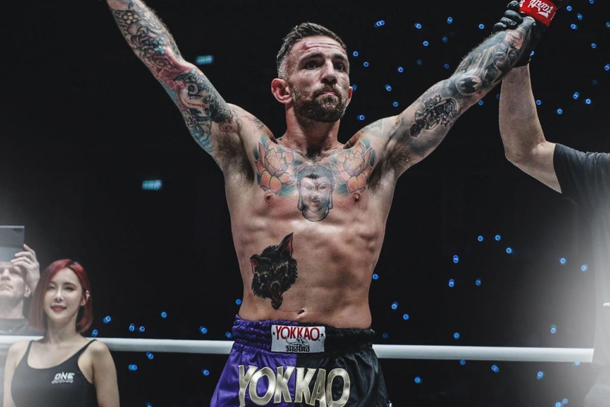 Liam Harrison sees continued involvement in Muay Thai in retirement through Hitman Fight League. -- Photo by ONE Championship