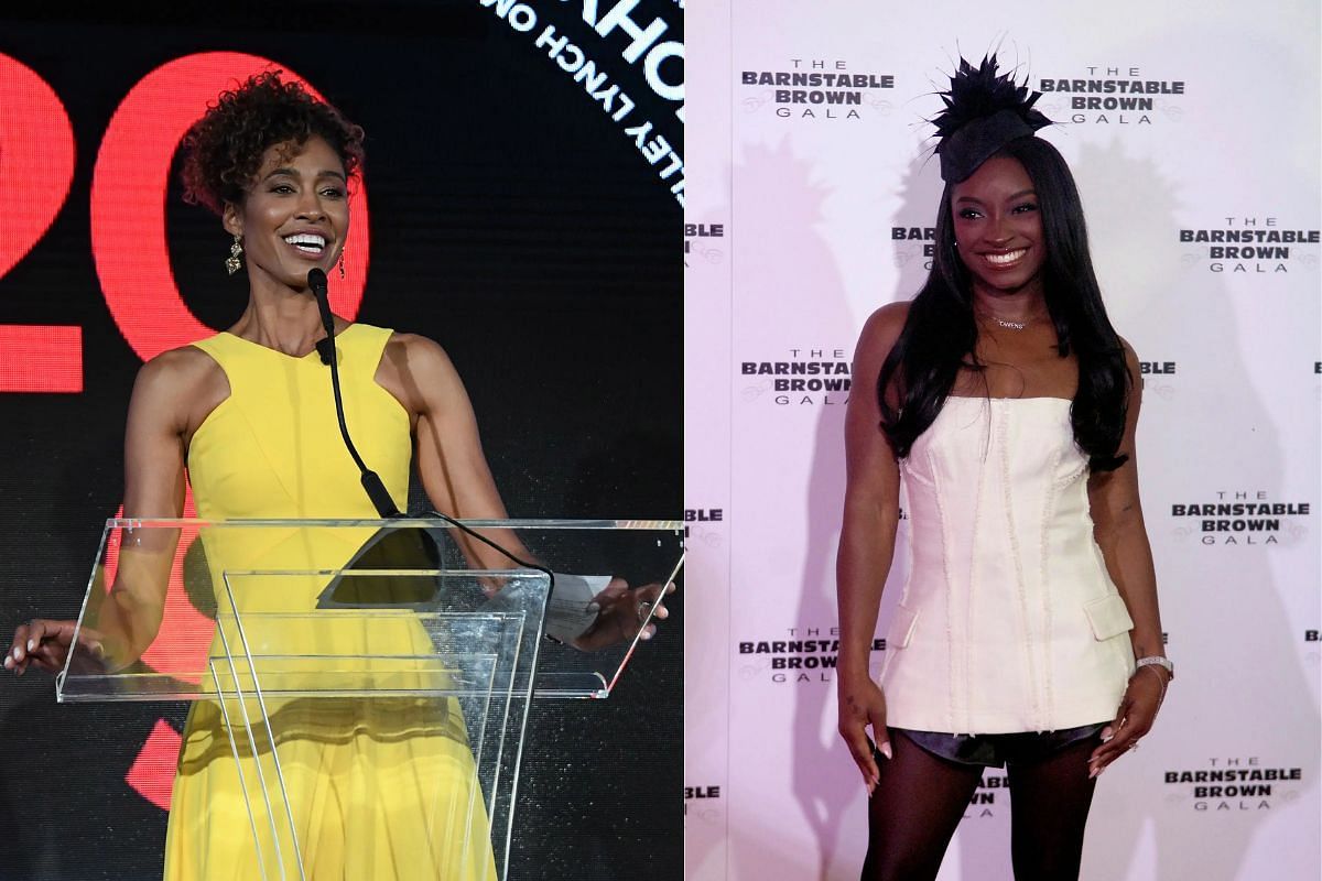 Sage Steele rips gymnast for criticizing Riley Gaines over transgender athletes controversy (Image Credits - IMAGN)