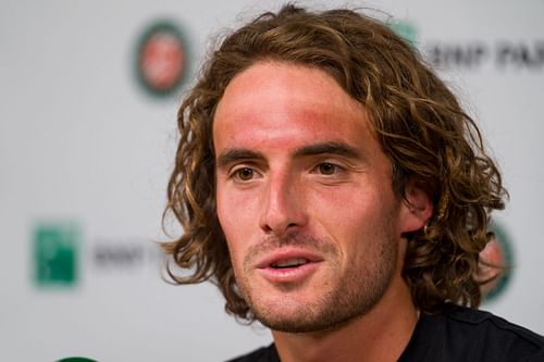 Stefanos Tsitsipas at the French Open this year - Image Source: Getty
