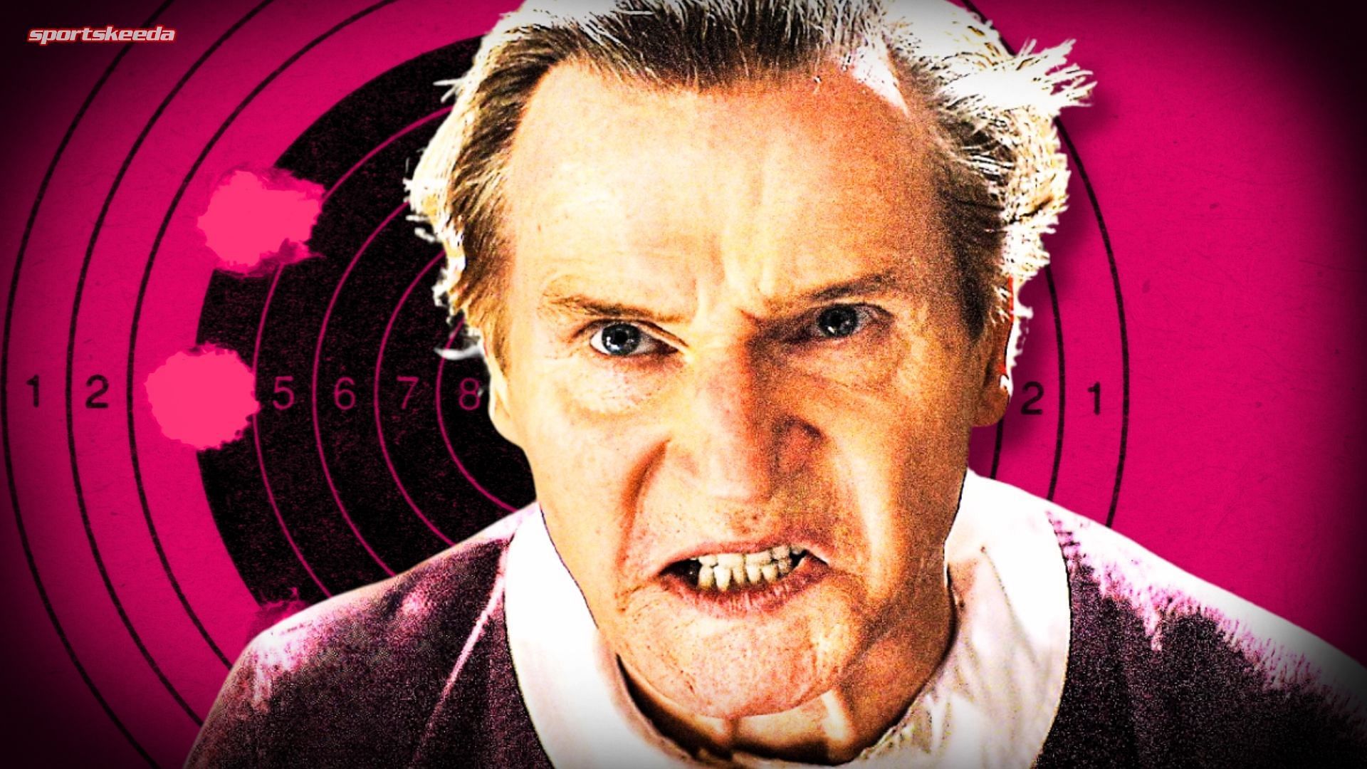 Liam Neeson stars in The Naked Gun (Custom cover edited by Sportskeeda, Original Image [Paramount Pictures])