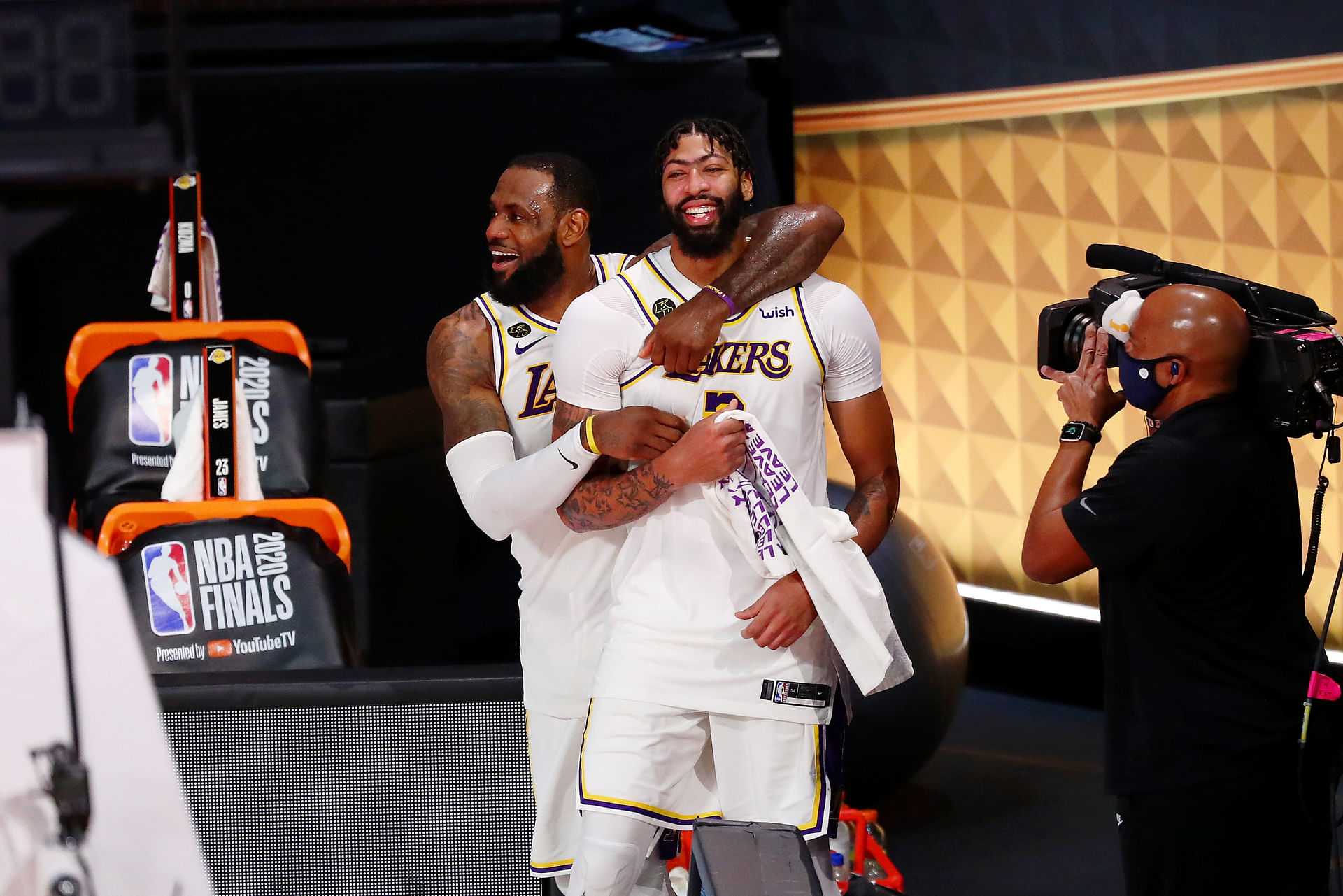Los Angeles Lakers Stars LeBron James (#23) and Anthony Davis (#3). Photo: Imagn