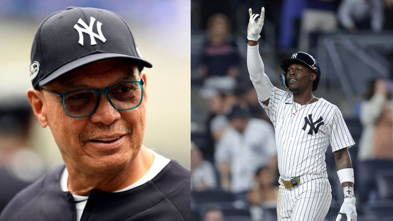 Reggie Jackson and Jazz Chisholm Jr. [Source: Imagn]
