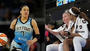 Angel Reese's ex-teammate Chennedy Carter seemingly takes shots at Sky after Courtney Vandersloot's season-ending injury