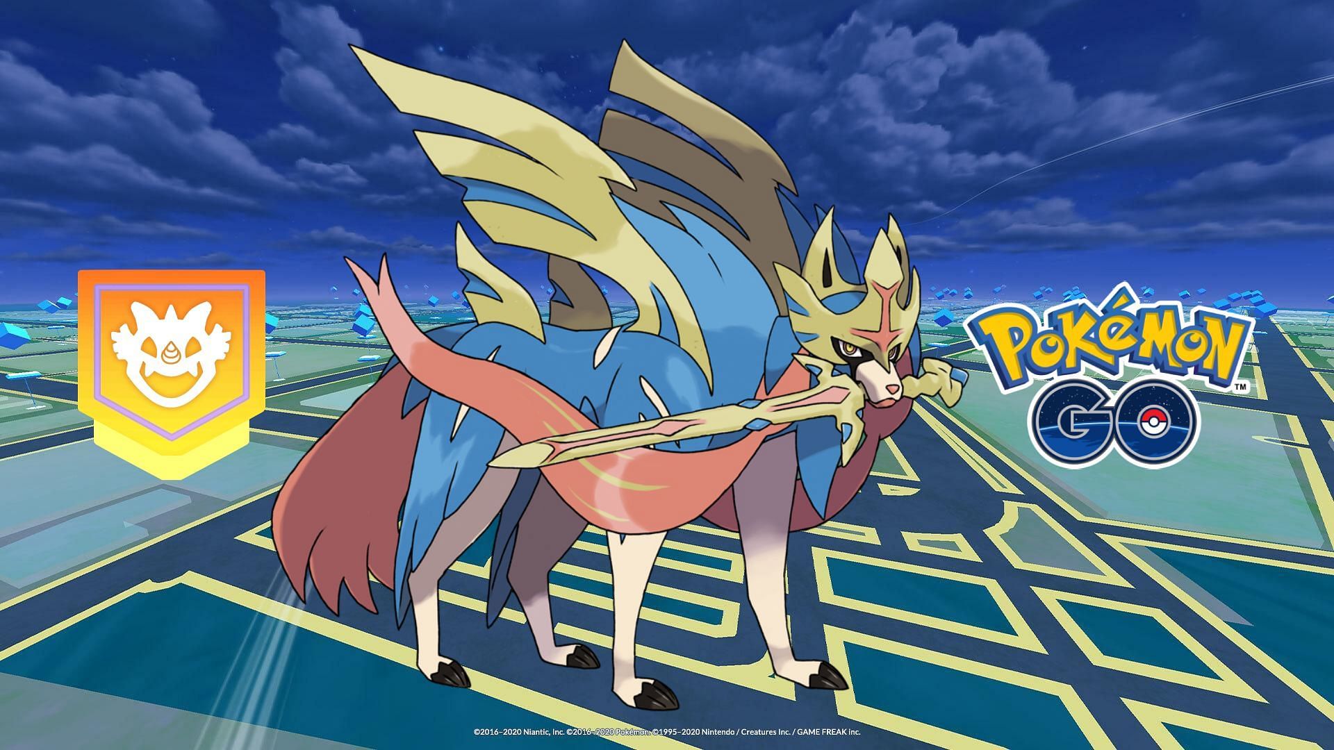 Pokemon GO Crowned Sword Zacian raid guide