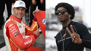 Will Power leaves 'emotional' impact on IndyCar junior Myles Rowe: "I'll take that to my grave”