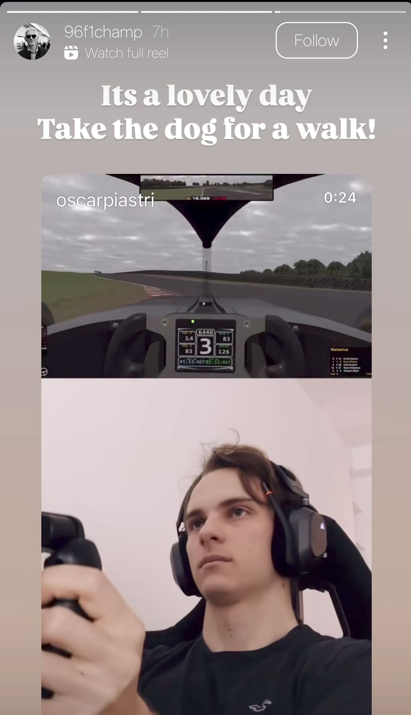 Credit: Damon Hill on Instagram.
