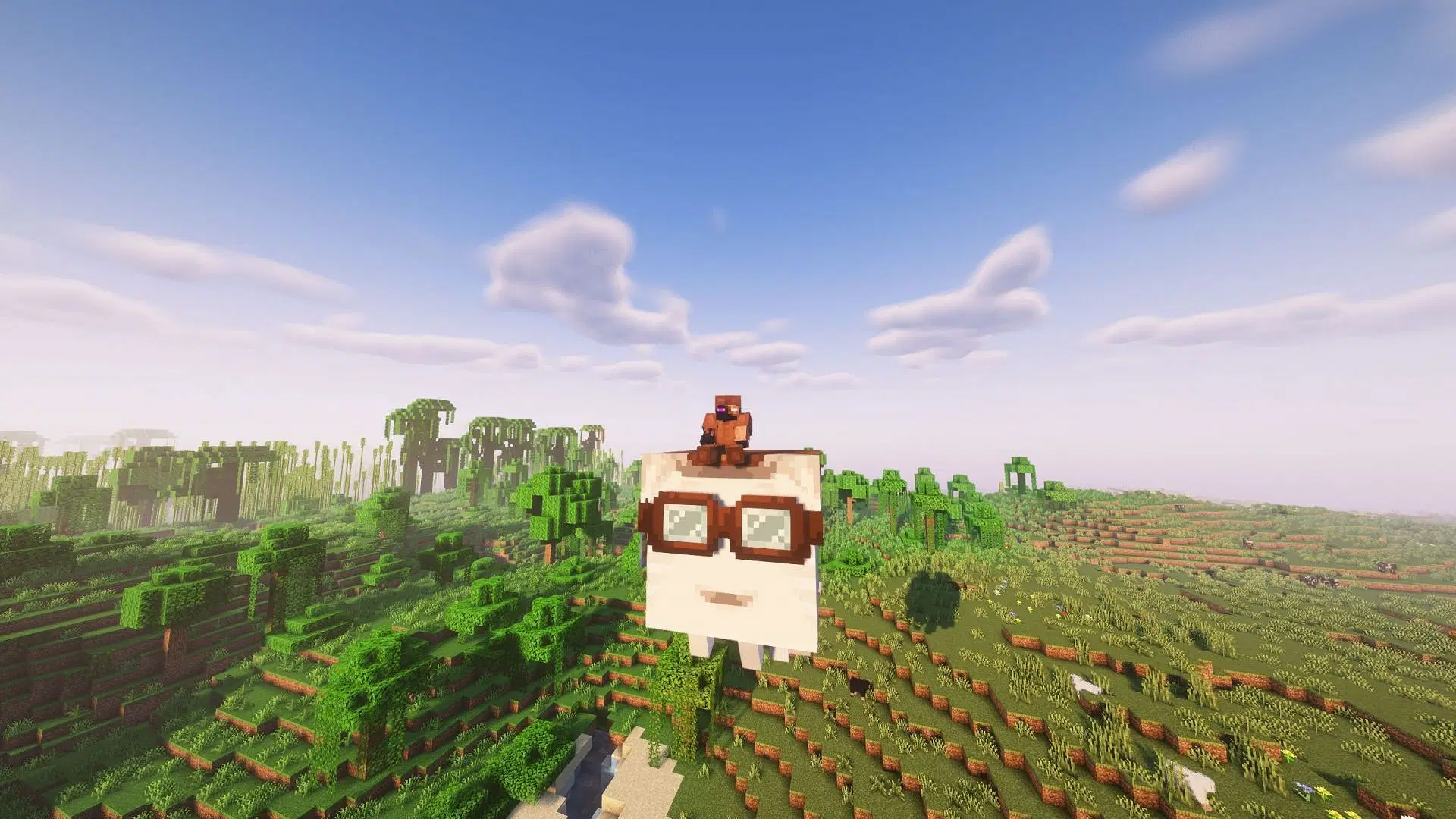 There can be a few things that you missed in the Chase the Skies game drop (Image via Sportskeeda Gaming || Mojang Studios)