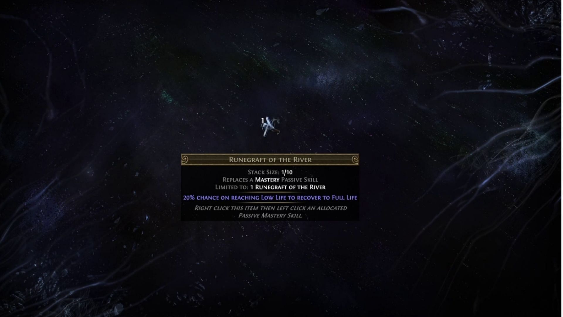 Runegraft of the River can help you survive better in Path of Exile (Image via Grinding Gear Games)