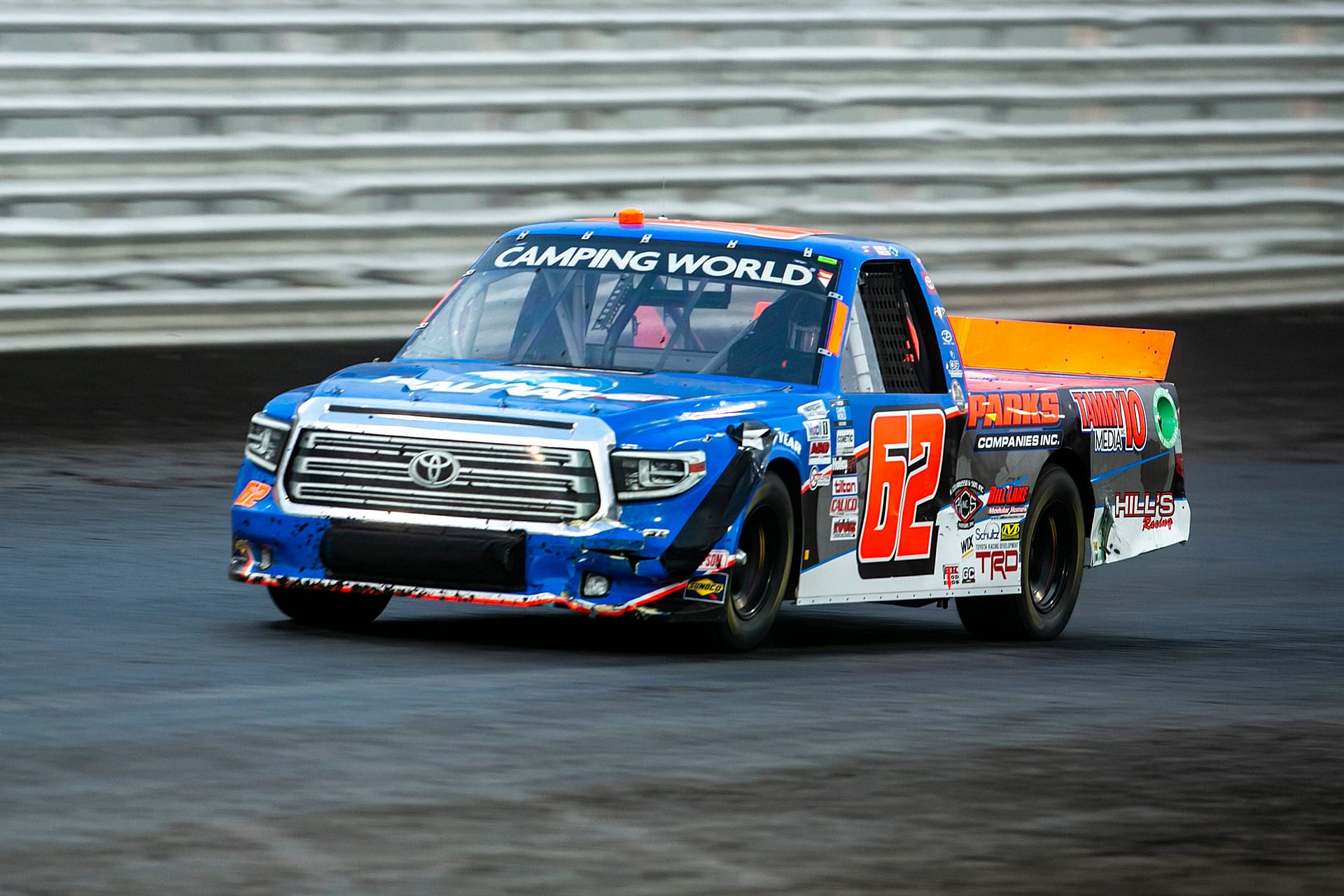 Jessica Friesen driving the #62 Toyota in the 2021 Corn Belt 150 - Source: Imagn