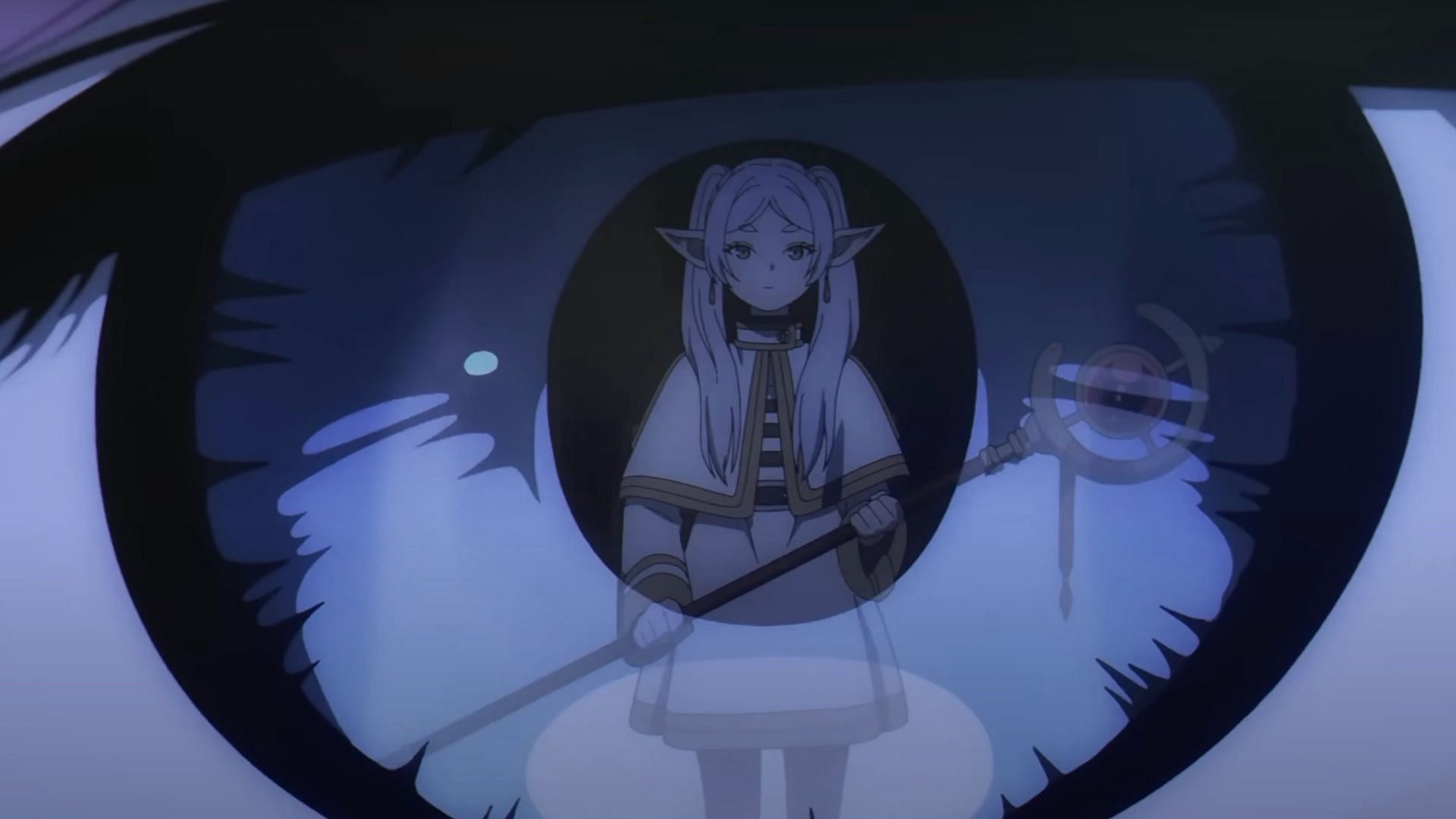 Frieren vs. Aura (Image via Madhouse)