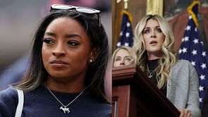 "You’re truly sick" - Simone Biles tears into Riley Gaines over trans athlete stance