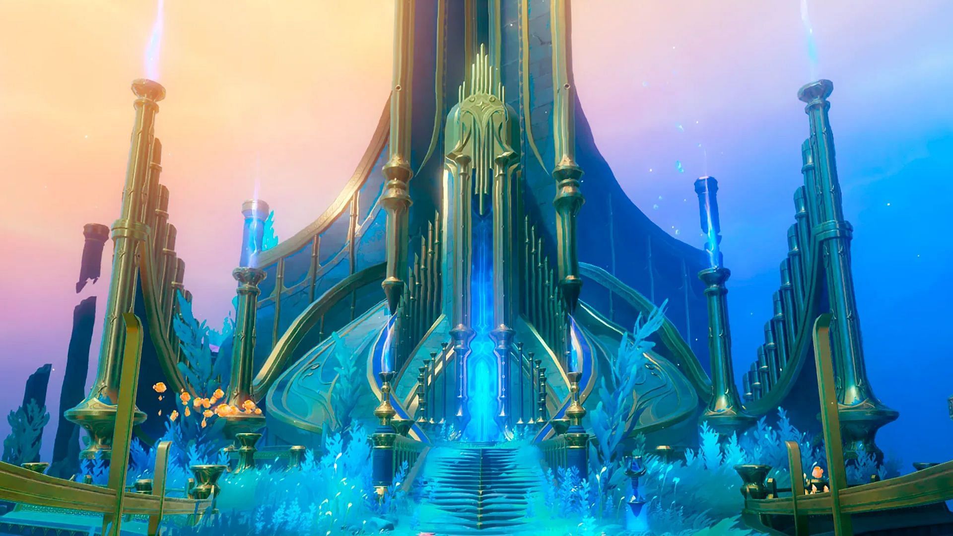 The palace of Remuria (Image via HoYoverse)