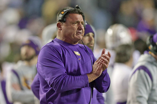 “What the f**k”: Legendary LSU HC Coach O left frustrated after being heckled by Alabama fan