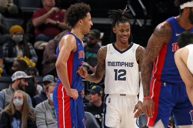 NBA Trade Rumors: Pistons looking to pair Cade Cunningham with Ja Morant's 7'0 teammate