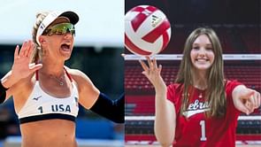 "I was so shocked"- Nebraska volleyball's Campbell Flynn gets real on receiving major honor from Olympic champion April Ross