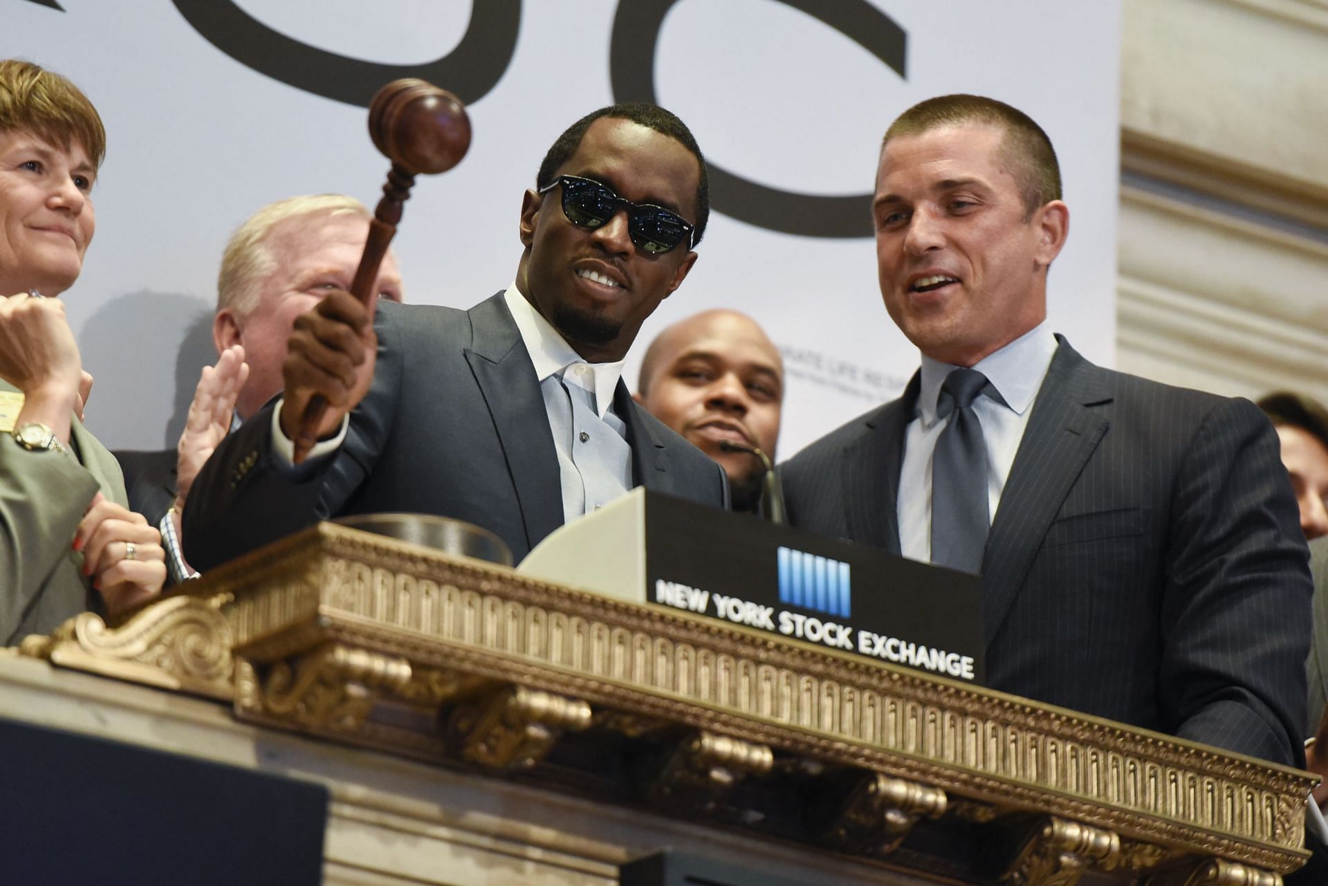 Sean &quot;Diddy&quot; Combs And CIROC Ring NYSE Closing Bell - Source: Getty