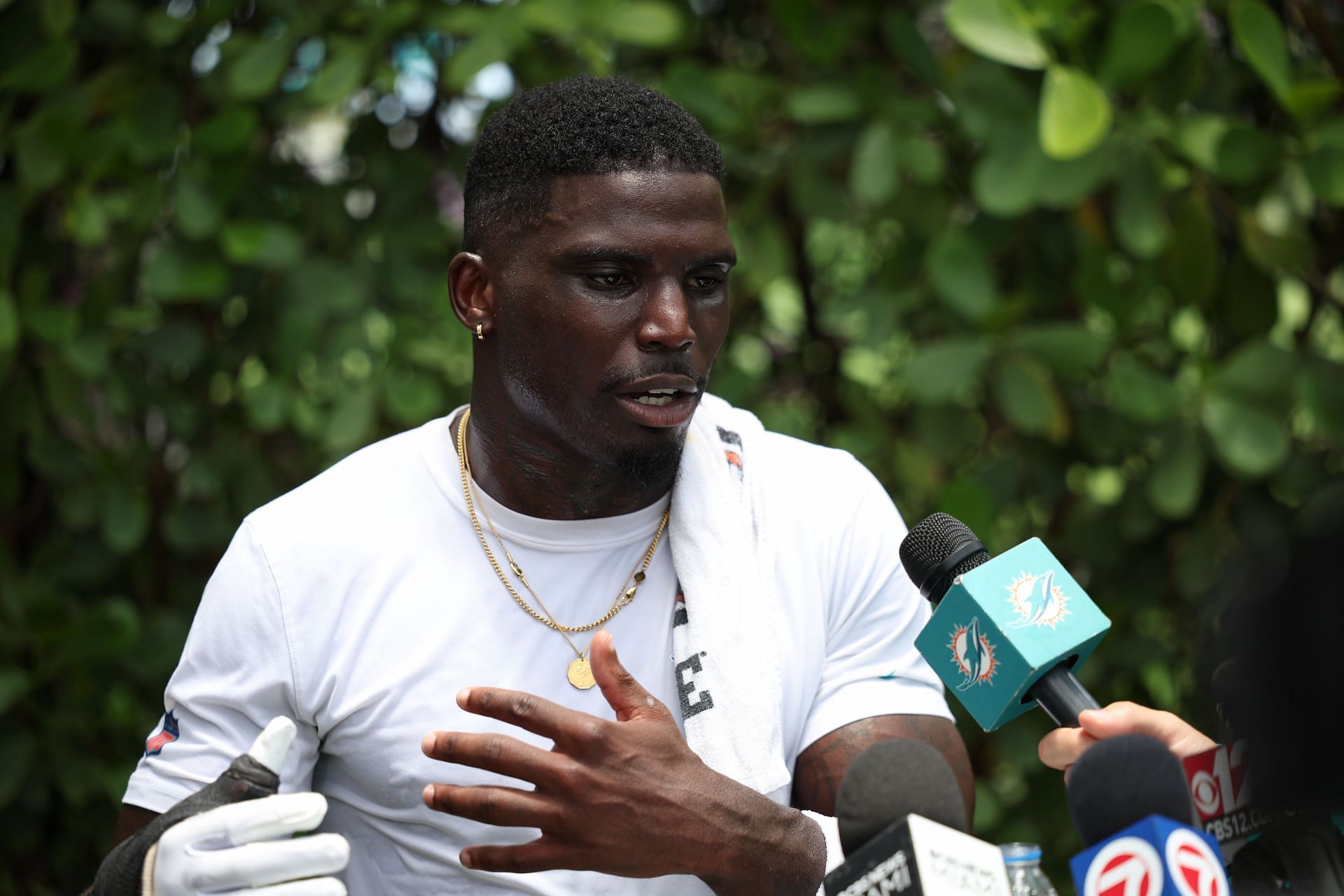 Tyreek Hill opens up about the possible outcome of the race between him and Noah Lyles [Image Source : Getty]