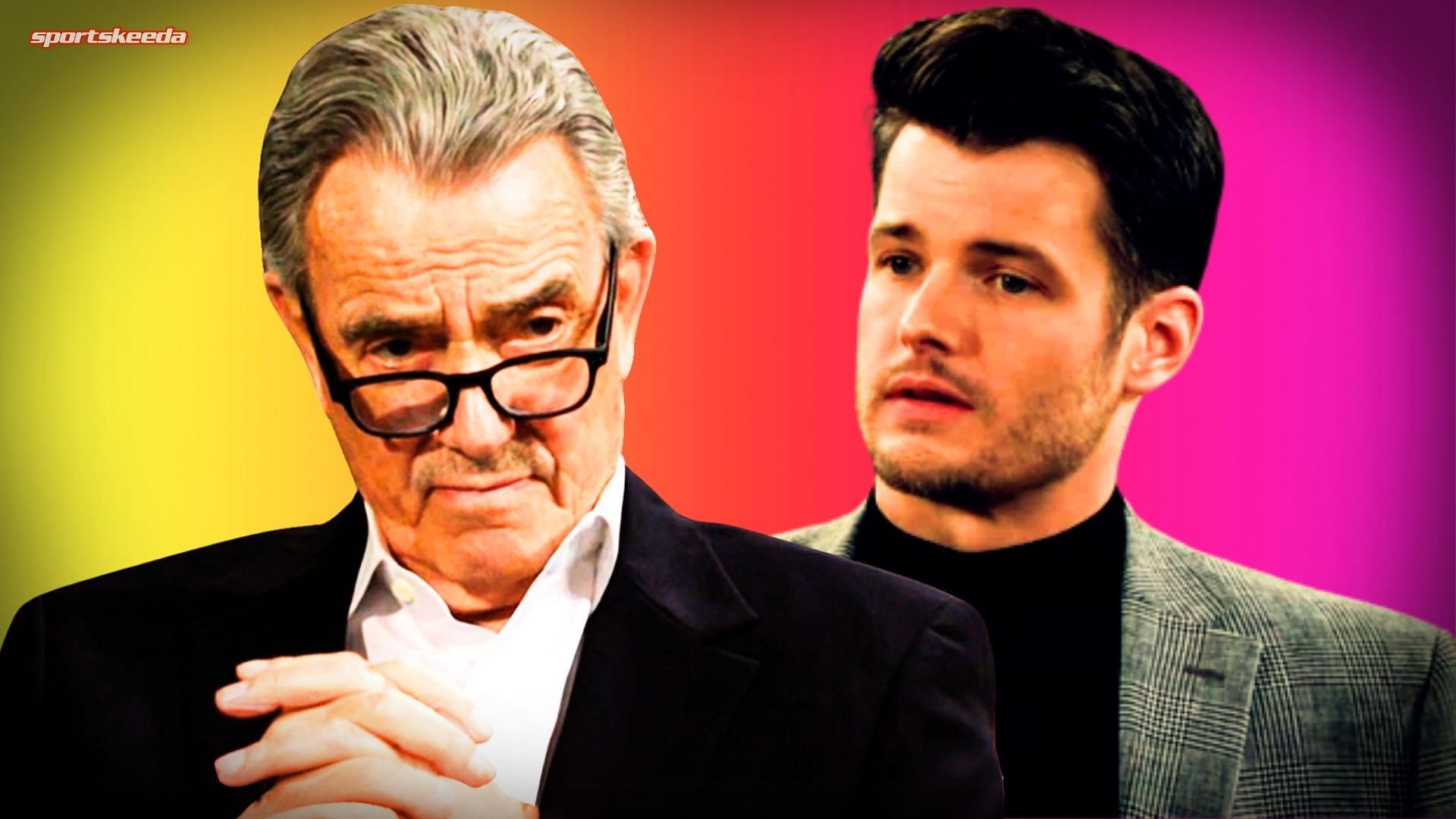 Victor Newman and Kyle Abbott (Custom cover edited by Sportskeeda, Original Image  [CBS Network])