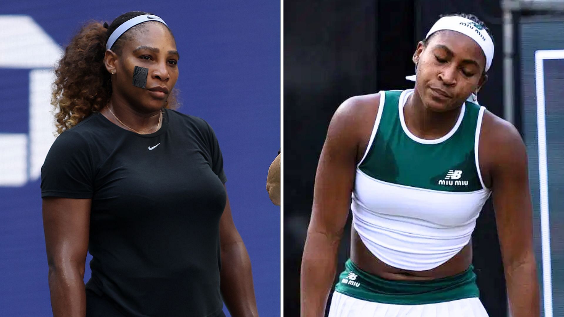 Serena Williams and Coco Gauff