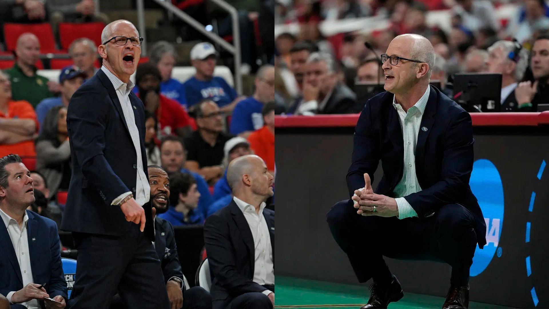 UConn coach Dan Hurley 