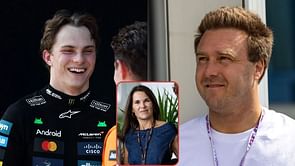 "I love Davide Valsecchi": Oscar Piastri's mother Nicole reacts to the F1 commentator taking the post-race interviews in a now-deleted post
