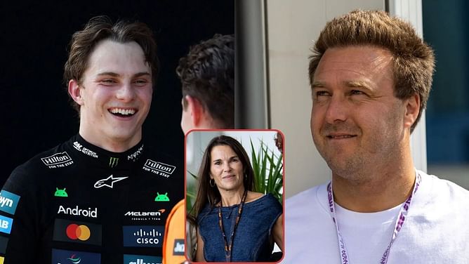 "I love Davide Valsecchi": Oscar Piastri's mother Nicole reacts to the F1 commentator taking the post-race interviews in a now-deleted post