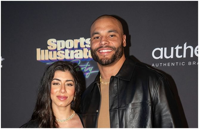 Dak Prescott's fiancée Sarah Jane shares romantic pic with Cowboys QB month after giving birth to 2nd daughter