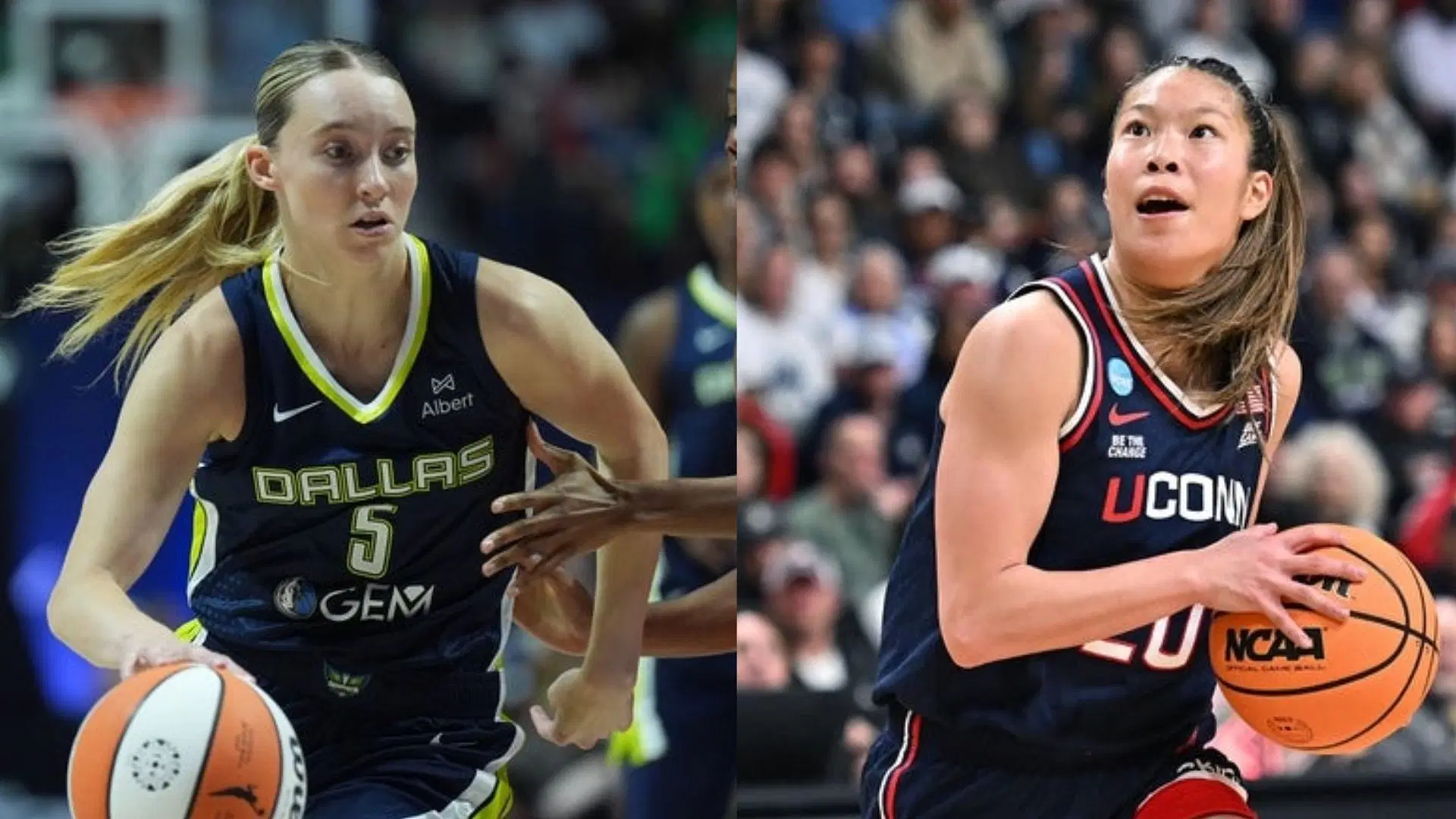 WNBA star Paige Bueckers and UConn