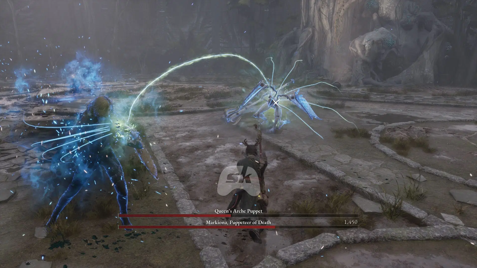 Markiona can regenerate its puppet&#039;s health (Image via Sportskeeda Gaming // Neowiz)