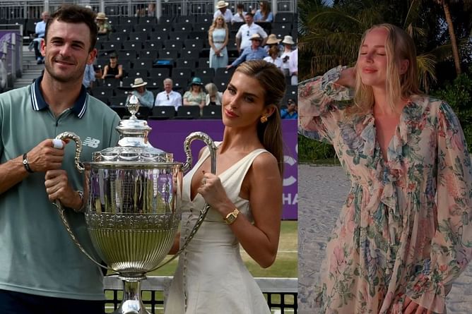 Tommy Paul’s girlfriend Paige gushes over Sebastian Korda’s girlfriend Ivana as they dazzle in magazine shoot with fellow 'tennis girlies'