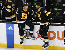 Canadian Patrice Bergeron ditches Oilers to support ex-teammate Brad Marchand in Stanley Cup Final
